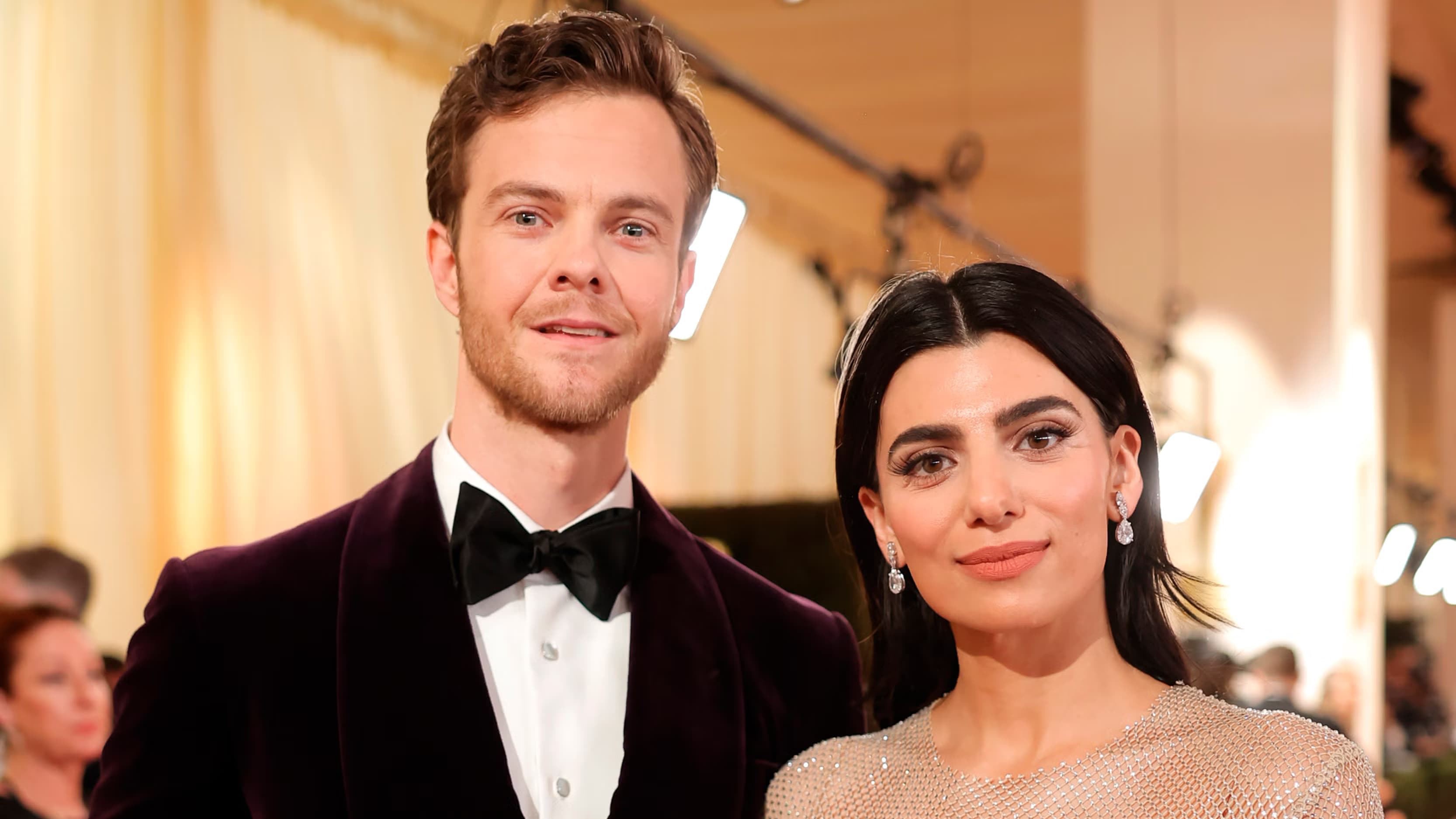 Claudia Doumit and Jack Quaid